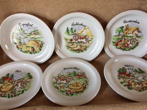 Assiettes fromage - 6,