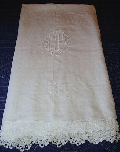 Très beau drap mariage - beau,