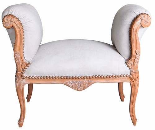 Sofa baroque pouf - antique,