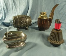 4 Anciens briquets de table