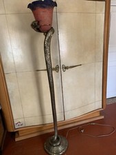 lampadaire Cobra en bronze