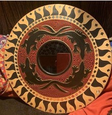 Grand Miroir Déco Lézards et