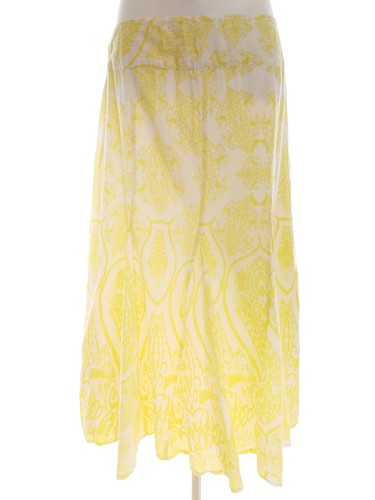 Boho jupe longue blanche - boho, jaune