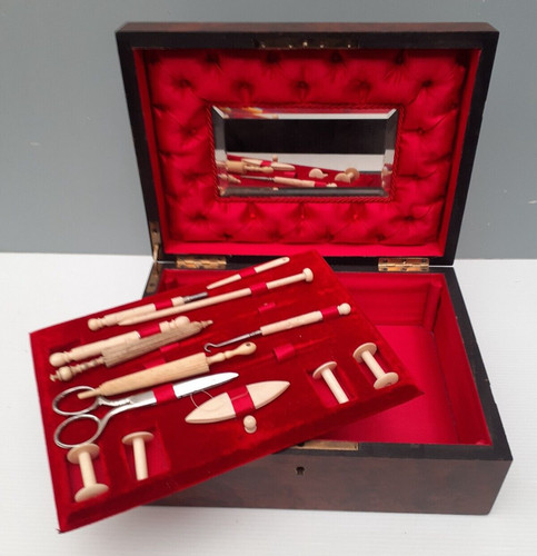 Coffret boîte couture à - à,