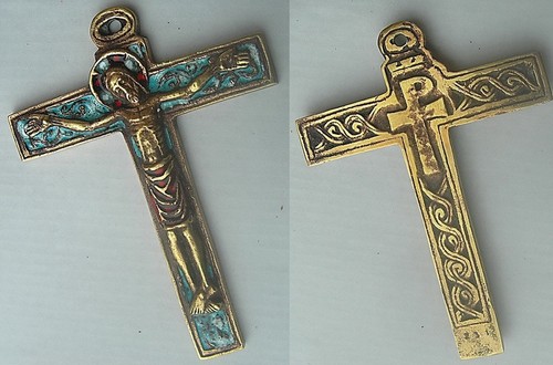 Ancienne belle croix crucifix - ancienne,