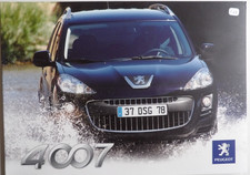 Brochure PEUGEOT 4007 de 03 /