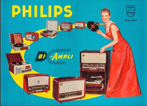 Philips ampli musique tourne - ampli,,
