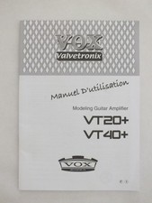 VOX Valvetronix - Manuel
