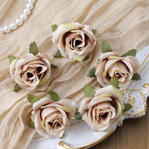 50pc fleurs artificielles diy - fleurs,