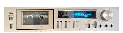 Cassette deck pioneer - deck, ct-300