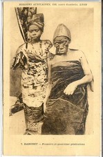 CP Afrique - Missions Africaines - Dahomey - Première et quatrième génération