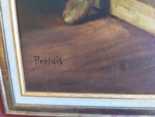 Tableau Ancien Peinture Huile