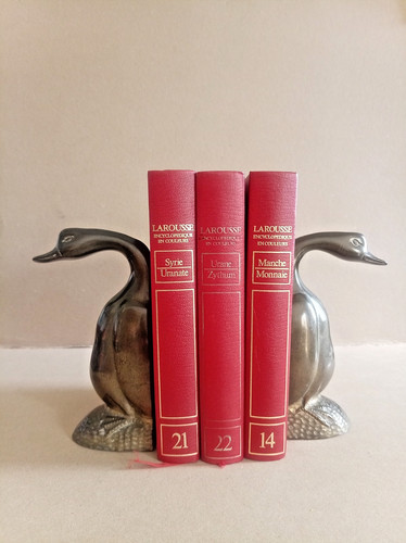 Serres livres bronze - livres,