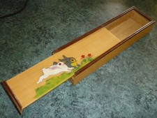 PLUMIER VINTAGE BOIS PLASTIQUE