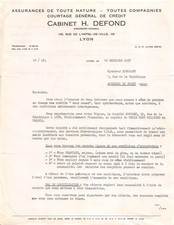 1957 ASSURANCES CABINET H