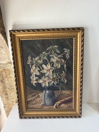 Ancien tableau huile sur - ancien,