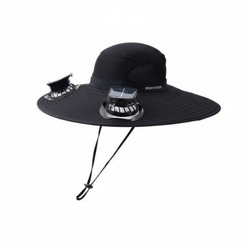 Chapeau ventilateur solaire - chapeau,