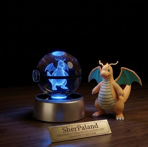 Crystal pokeball night - pokeball,