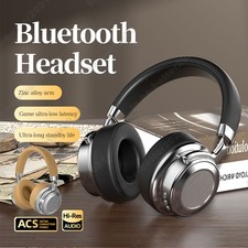 Casque sans fil Bluetooth 5.4 HiFi Sound Headset pour courir ou faire du vélo