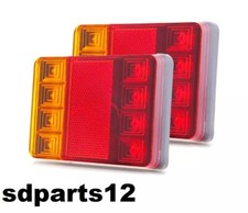 2 x Feux Arrière LED 12V pour