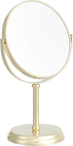 Miroir sur pied - doré, amazon
