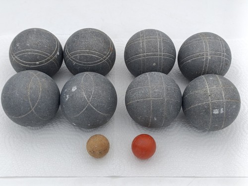 Lot anciennes boules de - 8,