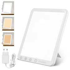 Lampe de luminothérapie 15000 Lux Sans UV Lampe de lumière du jour avec 3 tem...