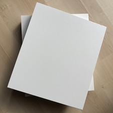 Two IKEA LACK WALL FLOATING SHELVES 11 3/4" X 10 1/4” WHITE *Minor Flaw