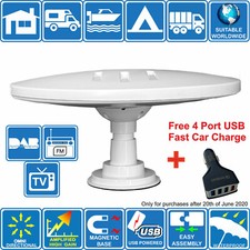 Helio Magnétique USB Camping-Car Bateau Camion Numérique Omni Directionnel TV Fm