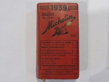 ANCIEN GUIDE MICHELIN  1939