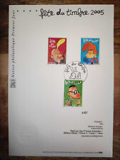Titeuf Notice Philatélique Premier Jour Fête du timbre 2005