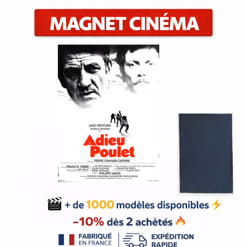 Magnet affiche film adieu - affiche,