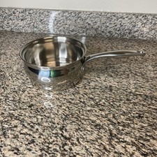 Belgique Classique Steamer Strainer Pot 4 Qt Boiler Long Handle No Lid