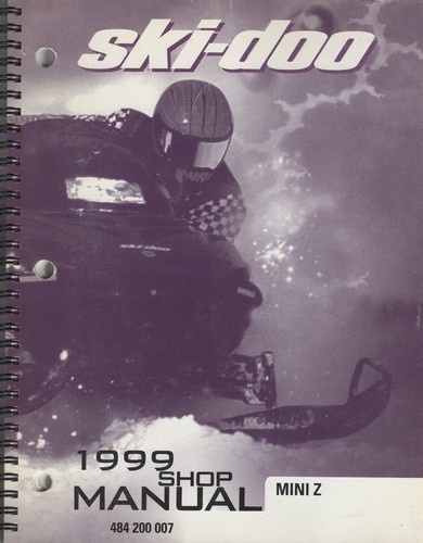 1999 ski doo snowmobile mini - 1999, ski-doo