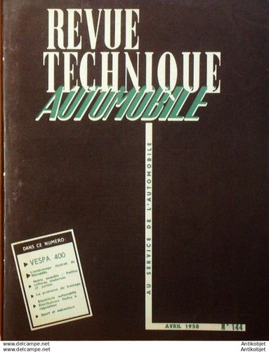 Revue technique vespa - vespa, 400
