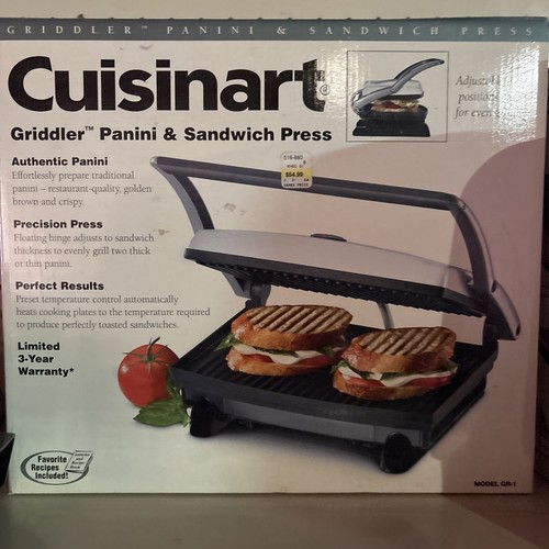Cuisinart griddler panini and - cuisinart,