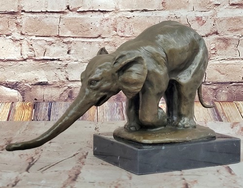 éléphant asie bronze - Éléphant, en