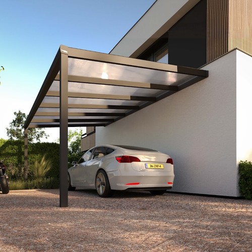 Carport pergola adossée - pergola,