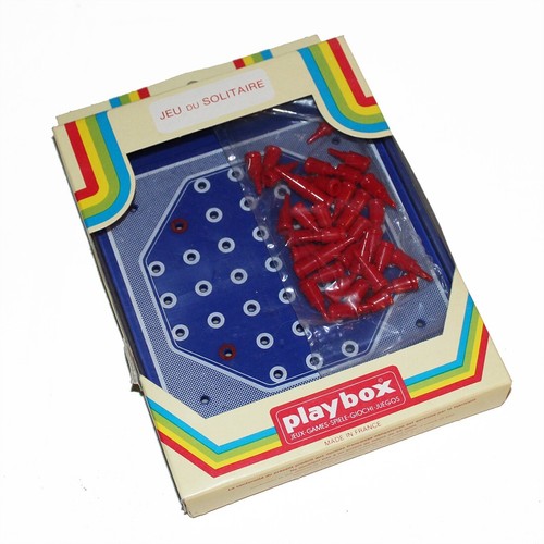 Jeu solitaire boîte - jeu, du