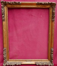 Louis XIV style wooden frame late 19th century for frame: 59 x 45.5 cm