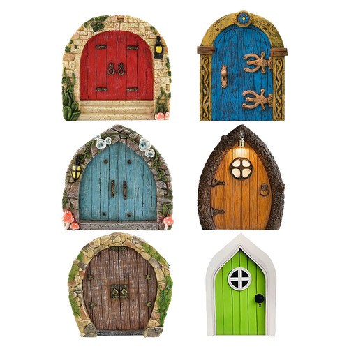 Porte féerique miniature bois - porte,