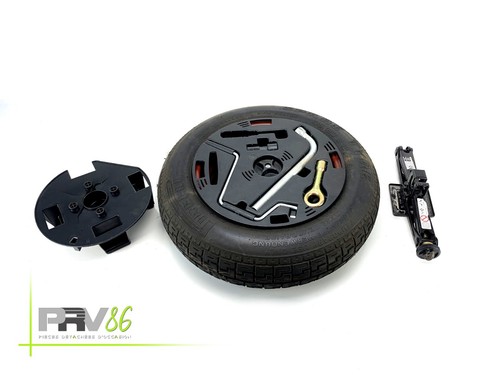 Kit roue secours cric - roue, de