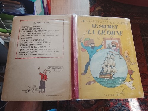 Tintin secret la licorne - secret,