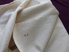 DRAP ANCIEN CHANVRE ET COTON