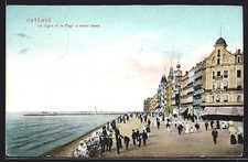 CPA Ostende, La Digue et la