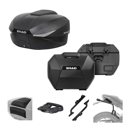 Kit shad top case - sh58x, +
