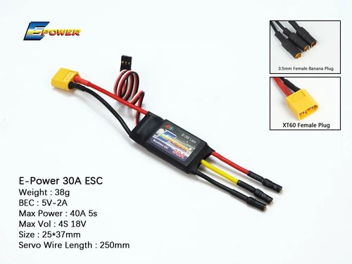 Controleur brushless esc 30a - controleur,