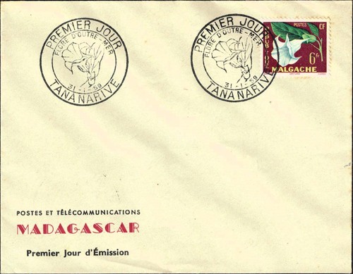 Madagascar 1er jour 1959