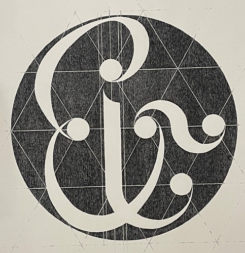 Grande calligraphie dessin - grande,