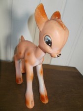 Ancien grand pouêt BAMBI 1959 Walt Disney Productions 20 cm LEDRA